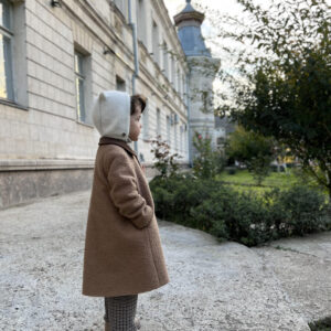 Palton maro unisex buclat