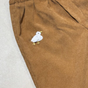 Pantaloni velour muștar