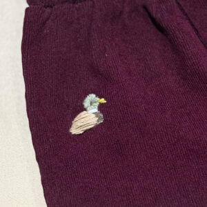 Pantaloni velour mov