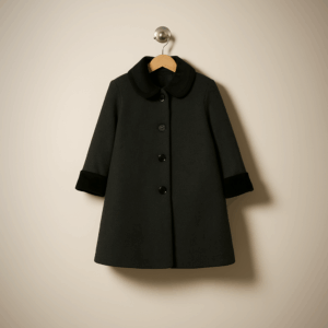 Palton de lînă, gri