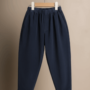 Pantalon albastru navy corduroy